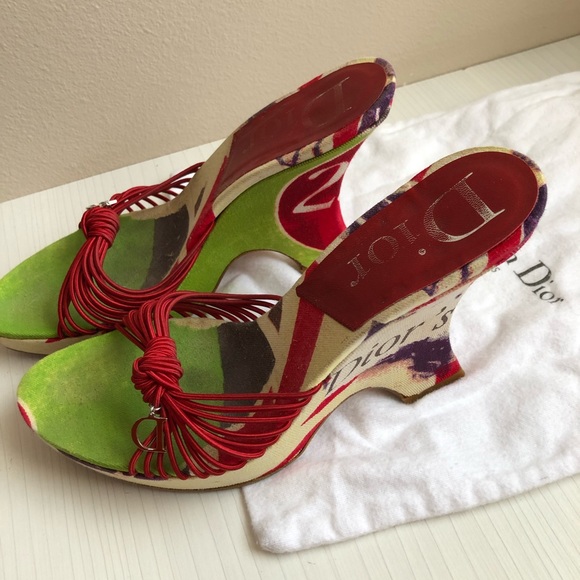 SOLD! Vintage Dior Platforms - Picture 6 of 6